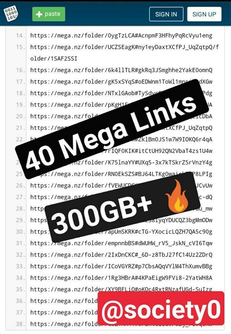 mega nz links|MEGA links thread